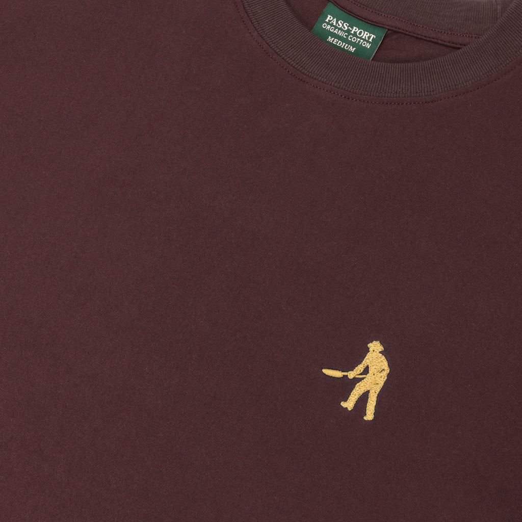 Pass~Port 'Workers Organic Cotton' T-Shirt (Port)