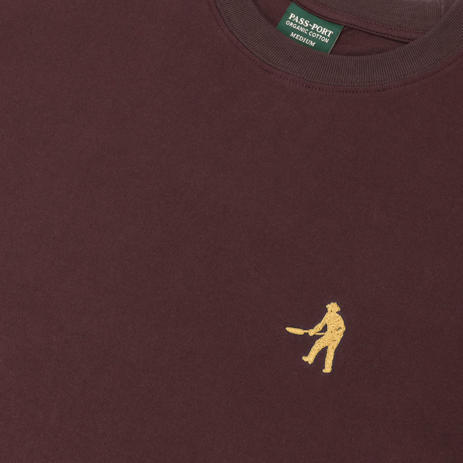 Pass~Port 'Workers Organic Cotton' T-Shirt (Port)